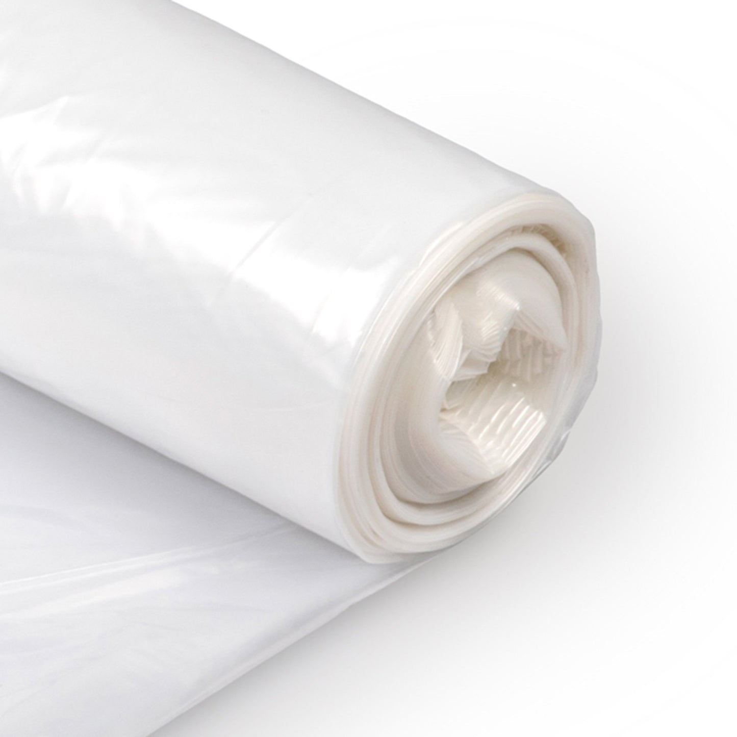 Colonial Bag Trash Bag 15 gal. Clear HDPE 8 Mic. 24 X 33 Inch X-Seal Bottom Coreless Roll (678160_CS)