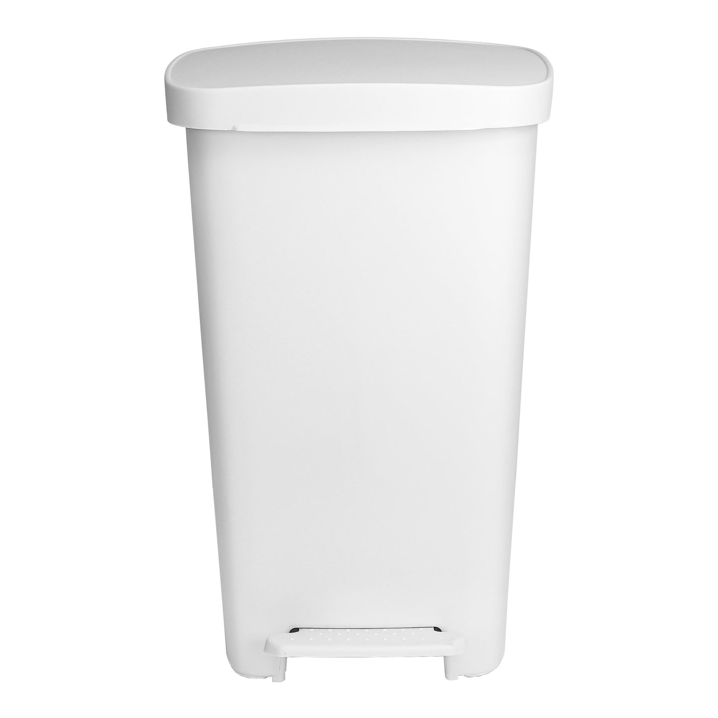 McKesson Trash Can 52 Quart / 13 gal. White Plastic Rectangular (1223698_EA)