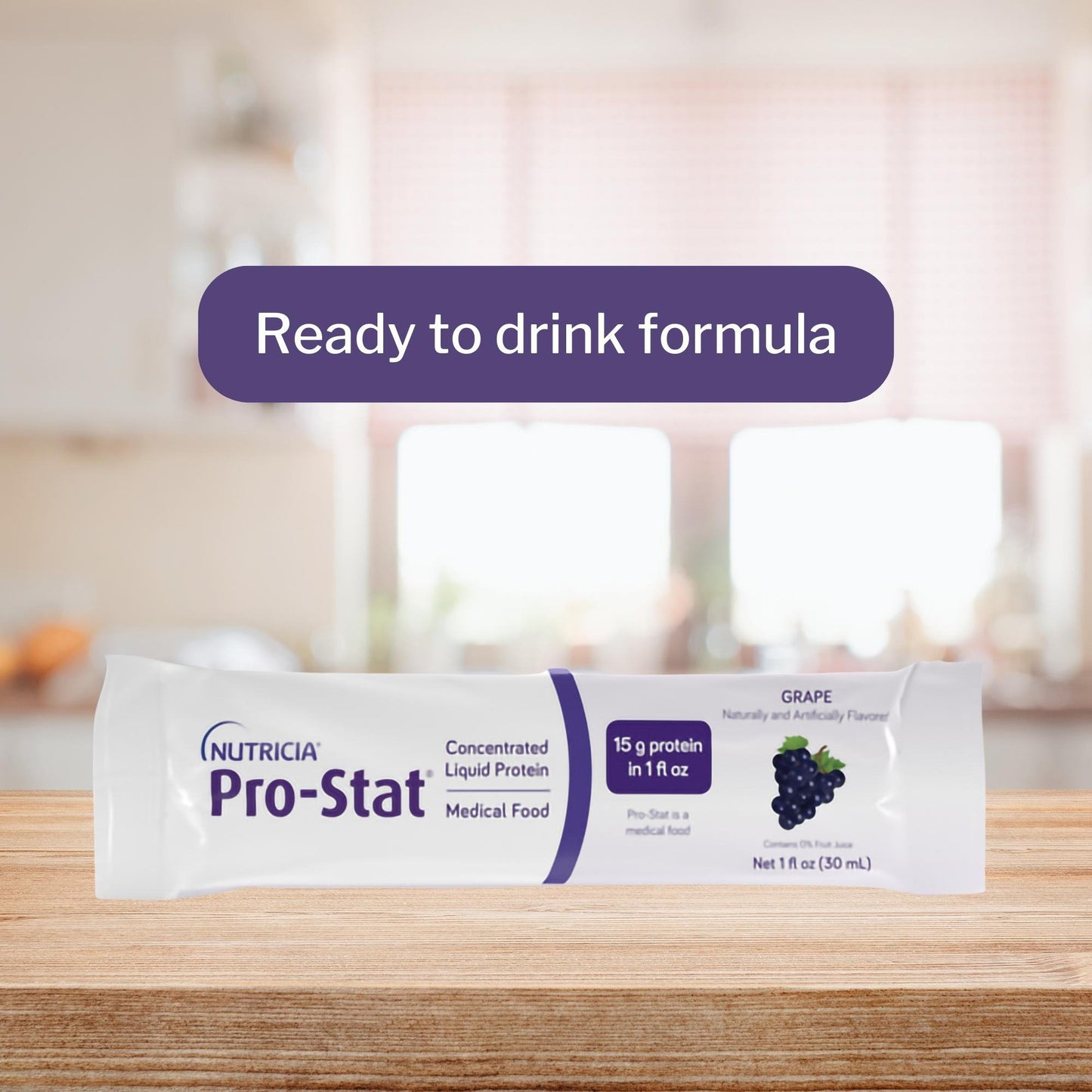 Pro-Stat® Oral Supplement Grape Flavor Liquid 1 oz. Individual Packet (919031_EA)