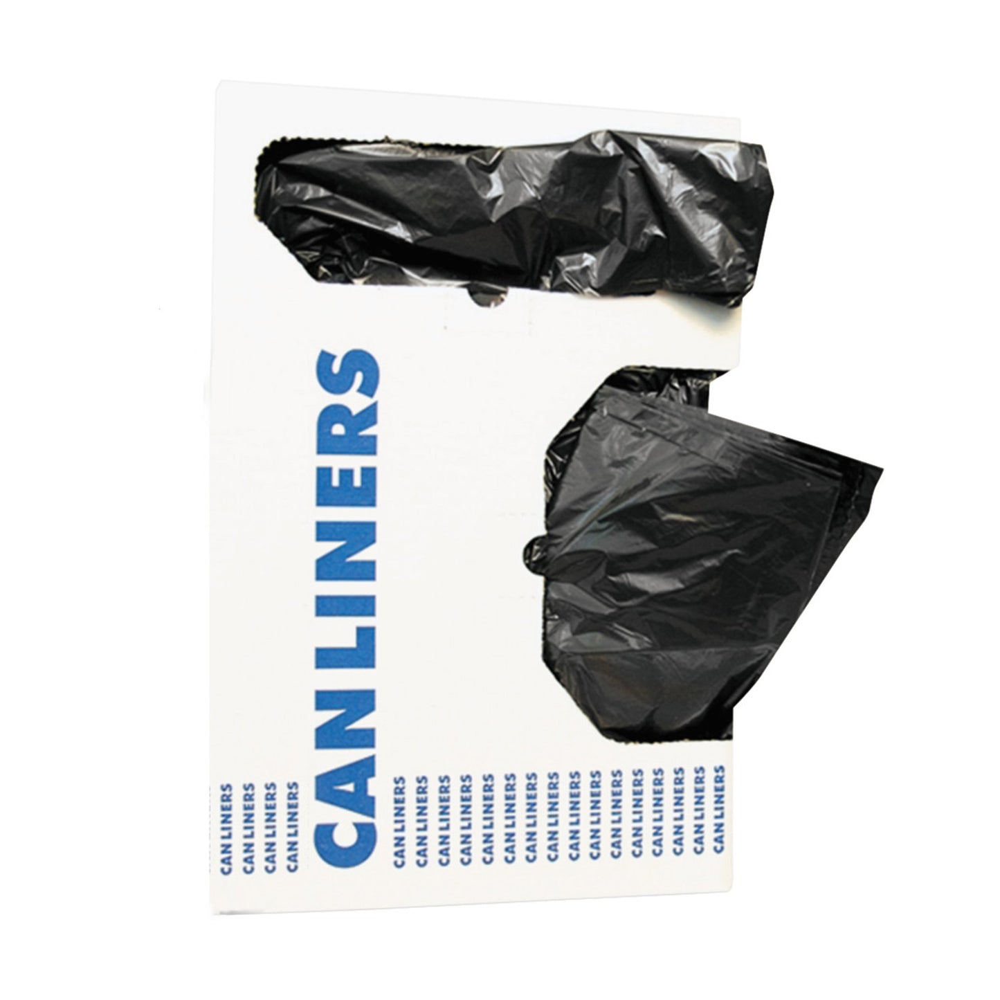Heritage™ Trash Bag 30 gal. Black LLDPE 0.65 mil 30 X 36 Inch Star Seal Bottom Flat Pack (747196_CS)