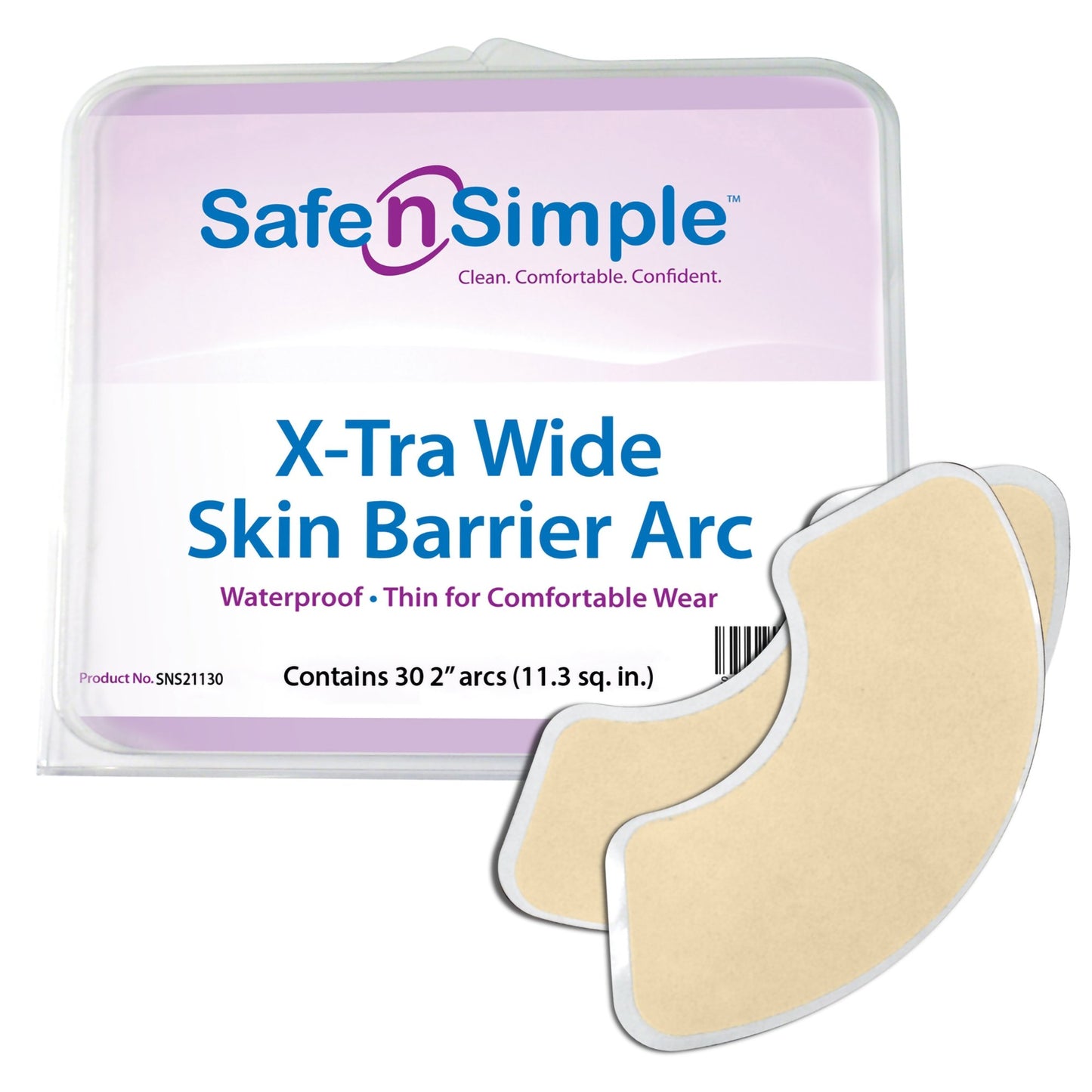 Safe-n'Simple X-Tra Wide Skin Barrier Arc Safe-n'Simple X-Tra Wide (998004_TR)