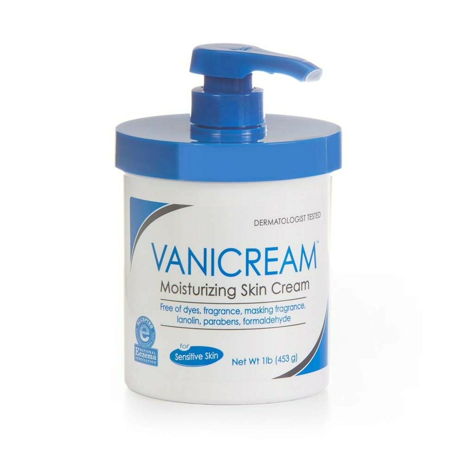 Vanicream® Hand and Body Moisturizer 16 oz. Pump Bottle Unscented Cream (532868_EA)