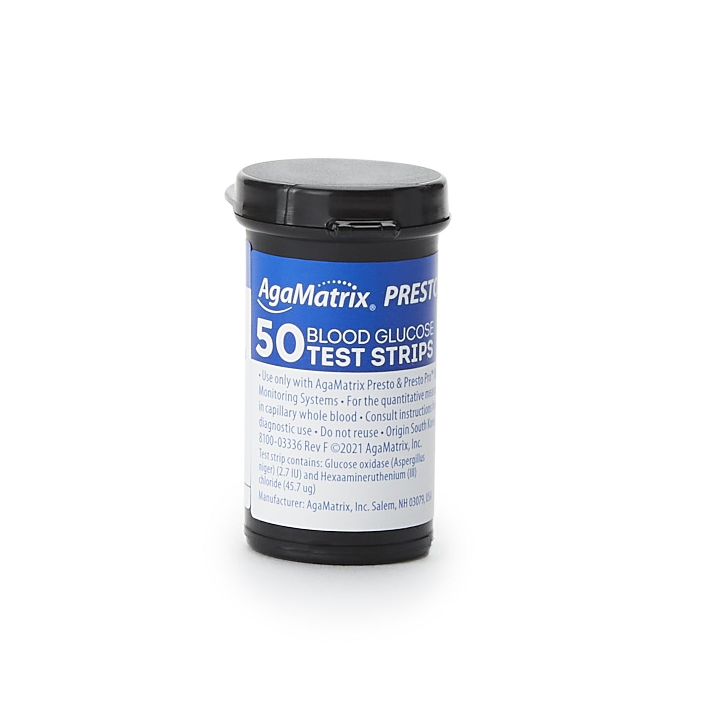 Wavesense® Presto® Blood Glucose Test Strips 50 Strips per Pack (693966_BX)