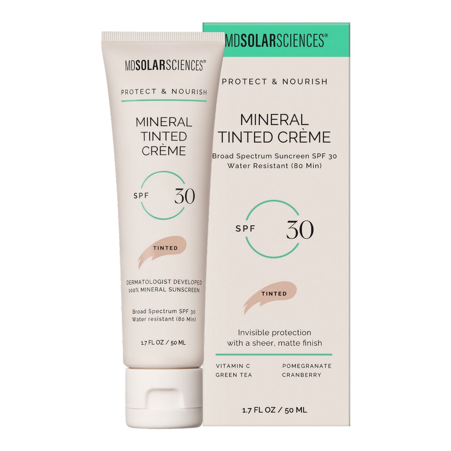 MDSolarSciences® Mineral Tinted Crème Sunscreen SPF 30 Cream 1.7 oz. Tube (1213483_CS)