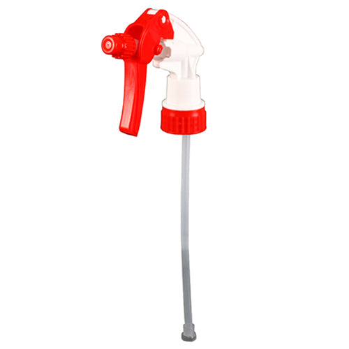 Impact® General Purpose Trigger Sprayer, 1.0 ml, 8-1/8 Inch Tube, Red/White, 200/Case (IMP5806)