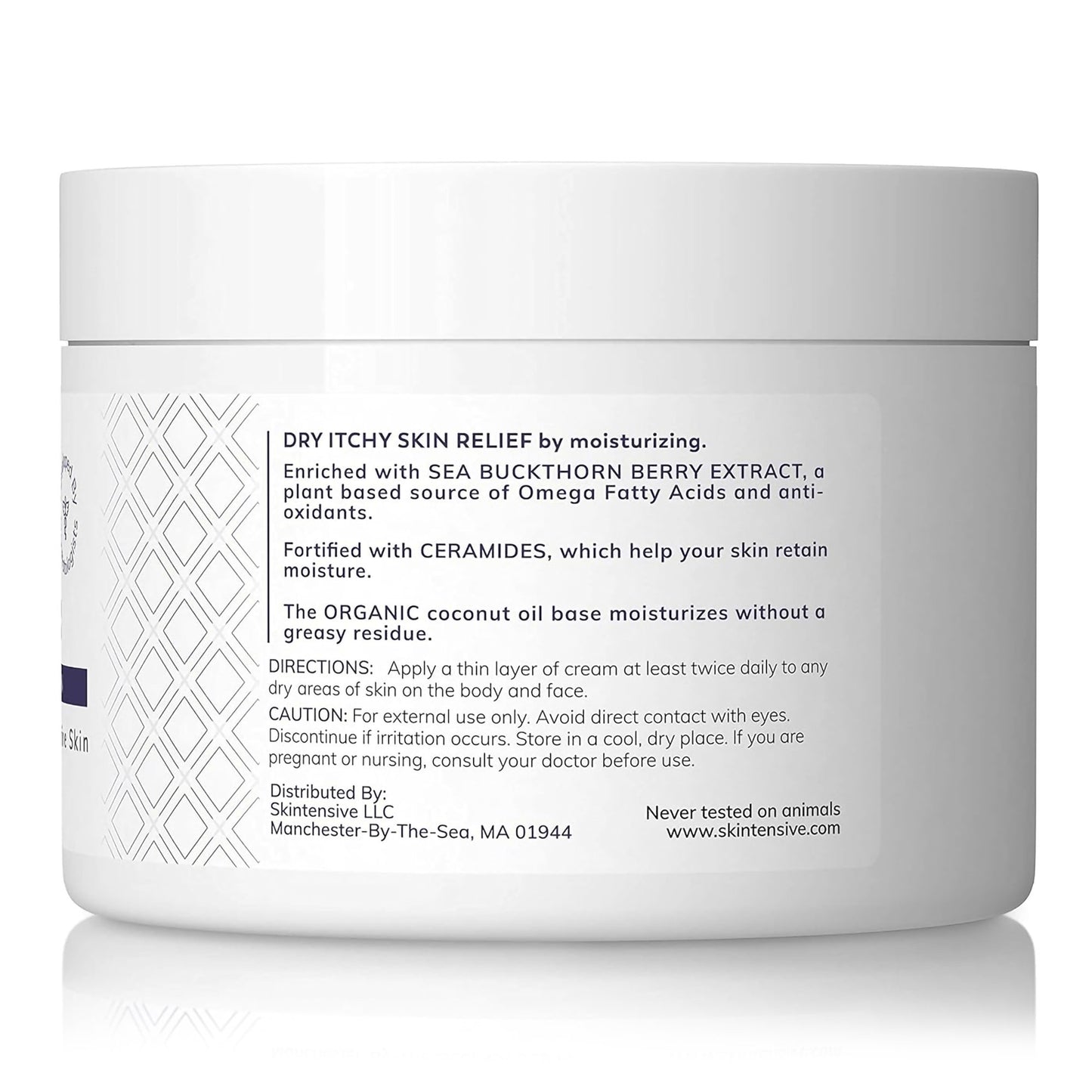 Skintensive® Body Butter Hand and Body Moisturizer 8 oz. Jar Unscented Cream (1267989_EA)