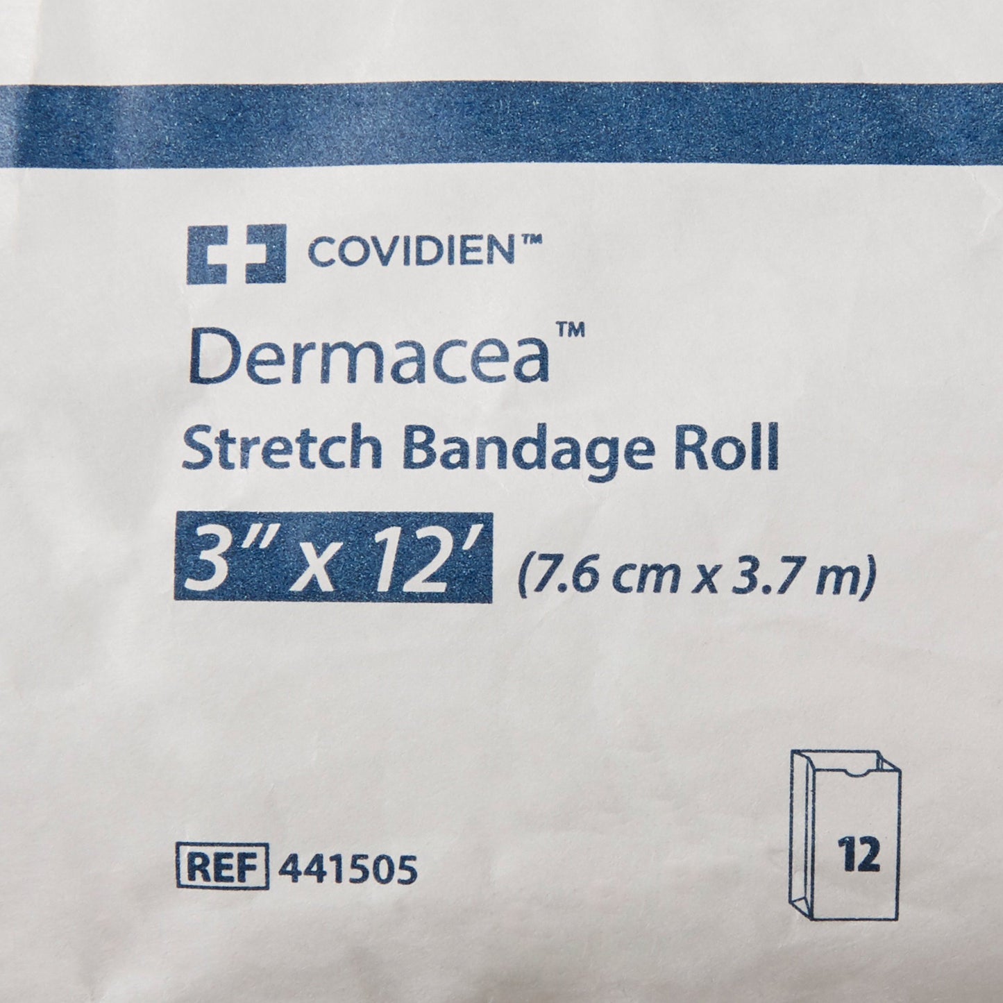 Dermacea™ Conforming Bandage 3 Inch X 4 Yard 1-Ply Sterile 1 per Pack (523464_BG)