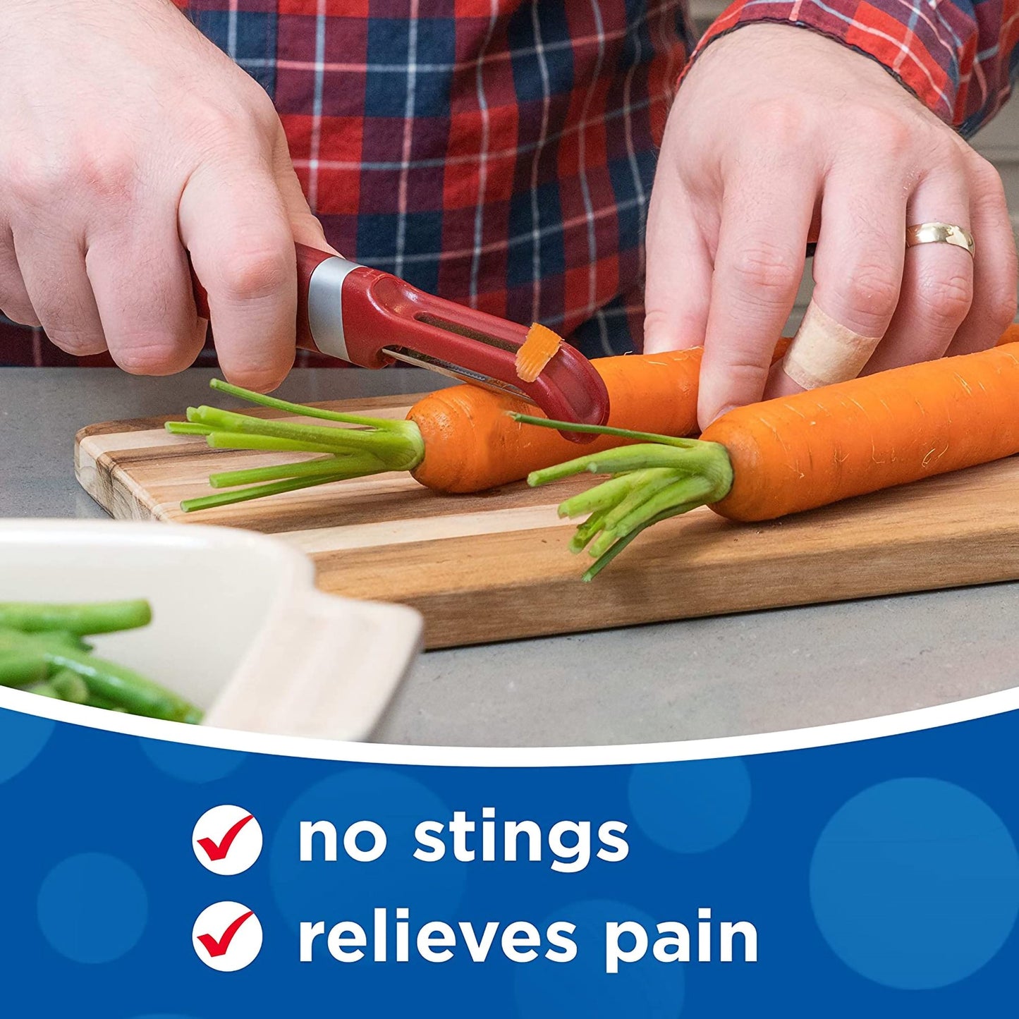 Band-Aid® Pain Relieving Antiseptic BZK (Benzalkonium Chloride) / Lidocaine HCl Liquid 6 oz. Bottle (1228822_EA)