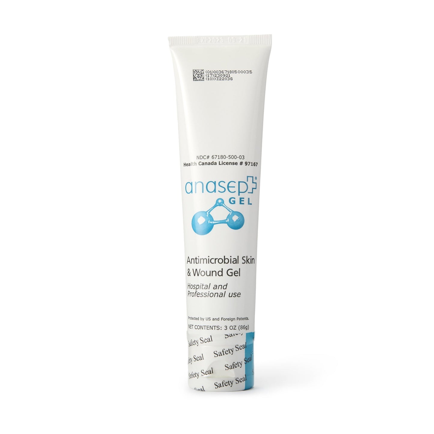 Anasept® Antimicrobial Skin and Wound Gel Antimicrobial Hydrogel 3 oz. Gel / Amorphous NonSterile (738730_EA)