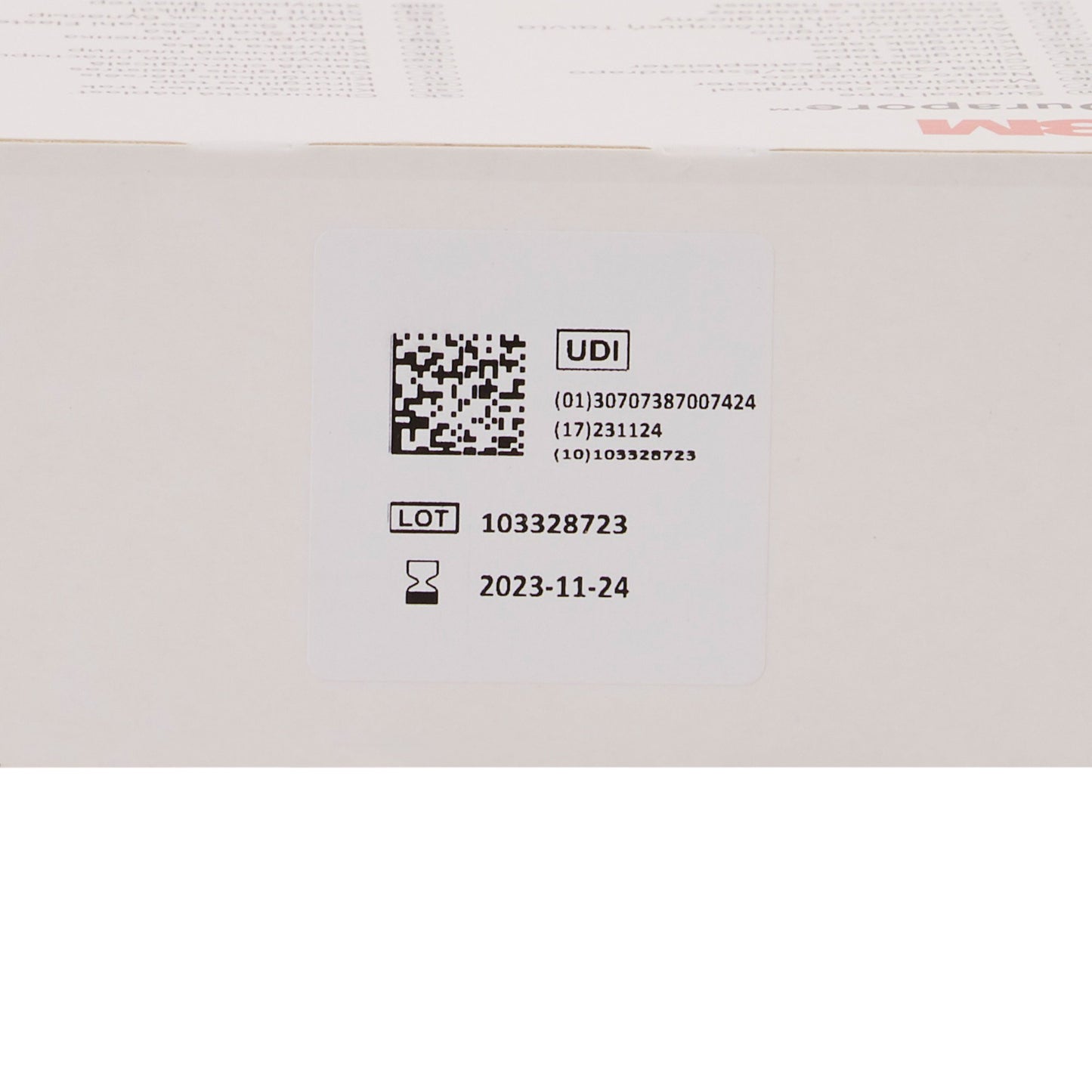 3M™ Durapore™ Medical Tape White 1 Inch X 10 Yard Silk-Like Cloth NonSterile (5775_CS)