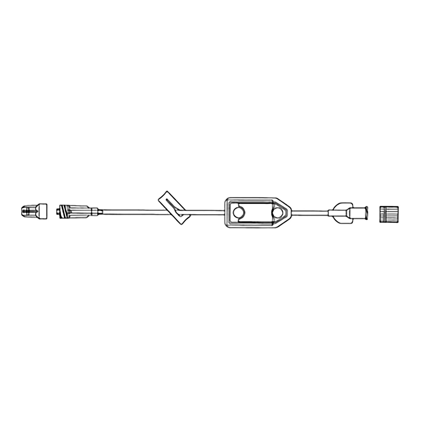 McKesson IV Extension Set Standard Bore 10 Inch Tubing 0.2 Micron Filter Sterile (1139238_CS)