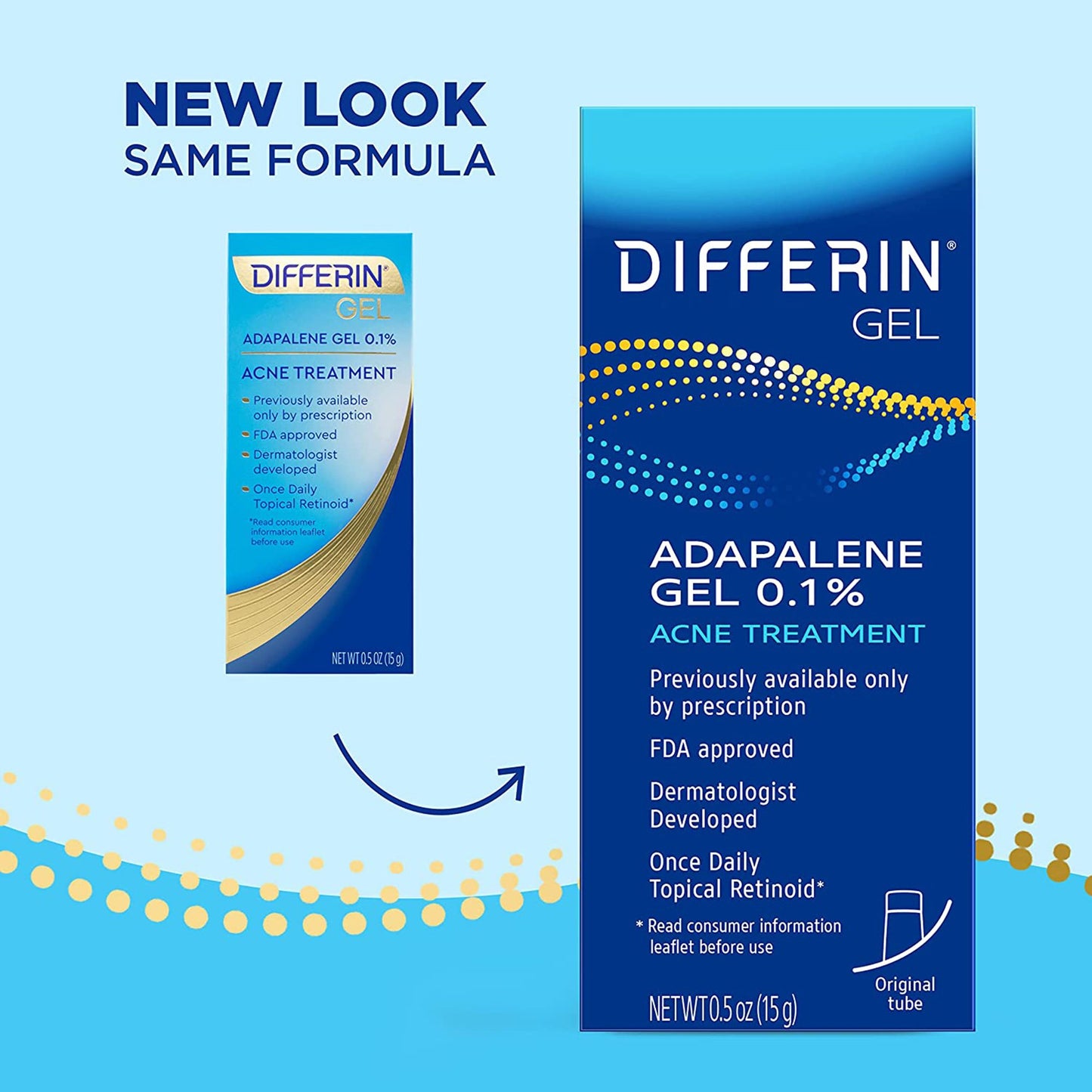 Differin® Gel Acne Treatment 15 Gram Gel (1135869_EA)