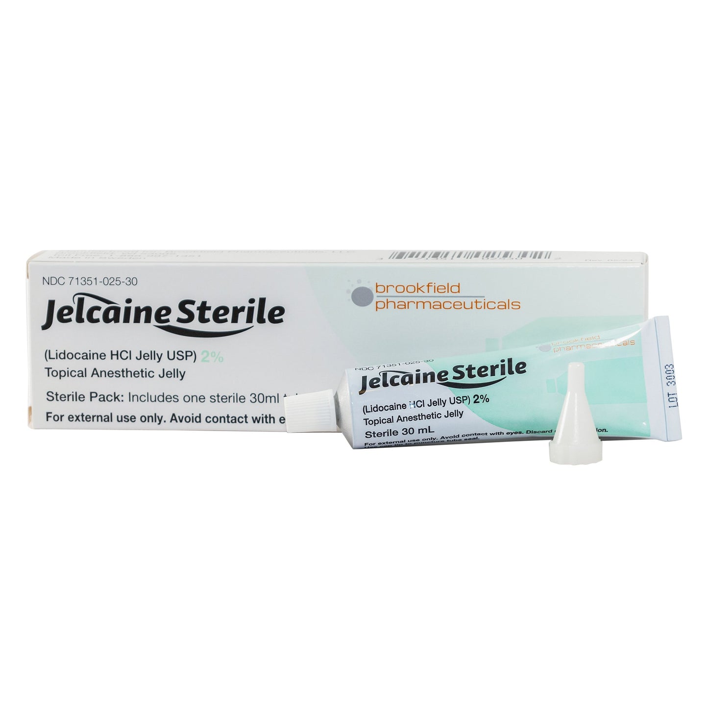 Brookfield Pharmaceutical Topical Pain Relief 2% Strength Lidocaine HCl Topical Gel 30 mL (1265337_EA)