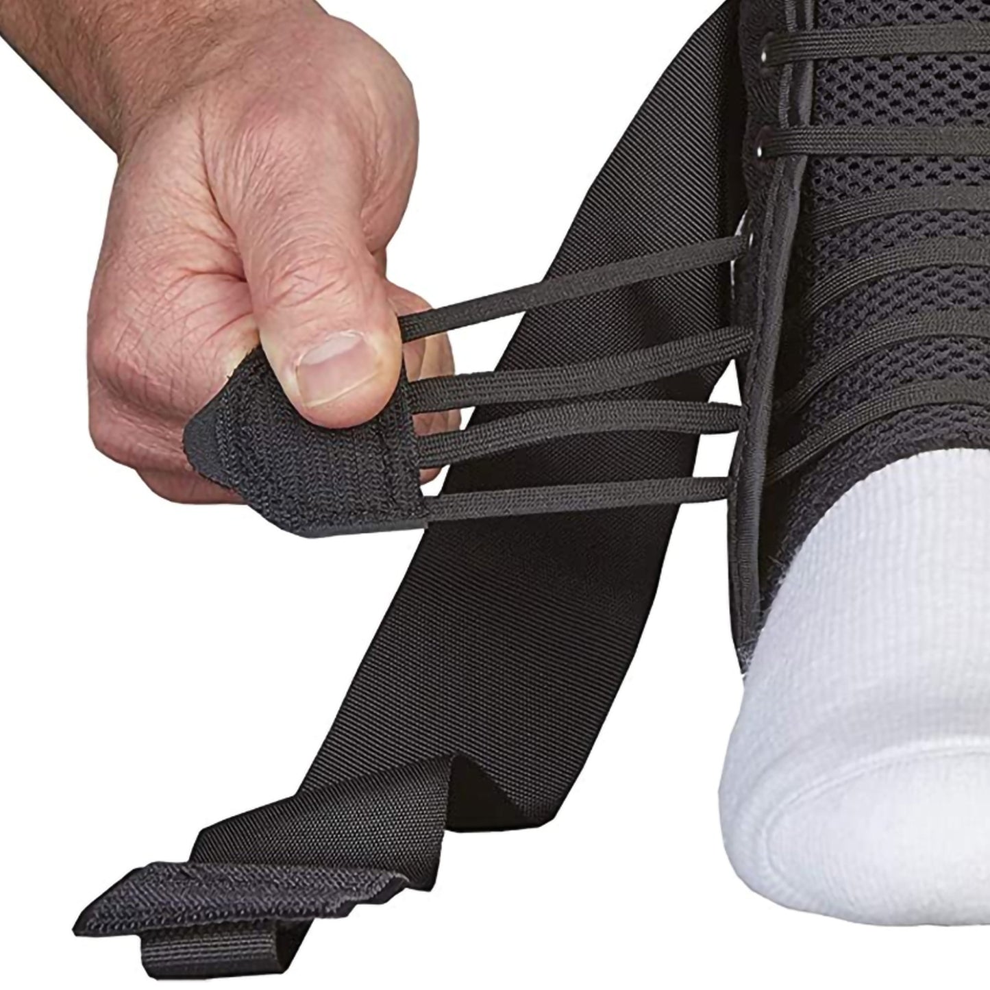 ASO® Speed Lacer Ankle Brace Small Lace-Up / Hook and Loop Strap Closure Foot (636481_EA)