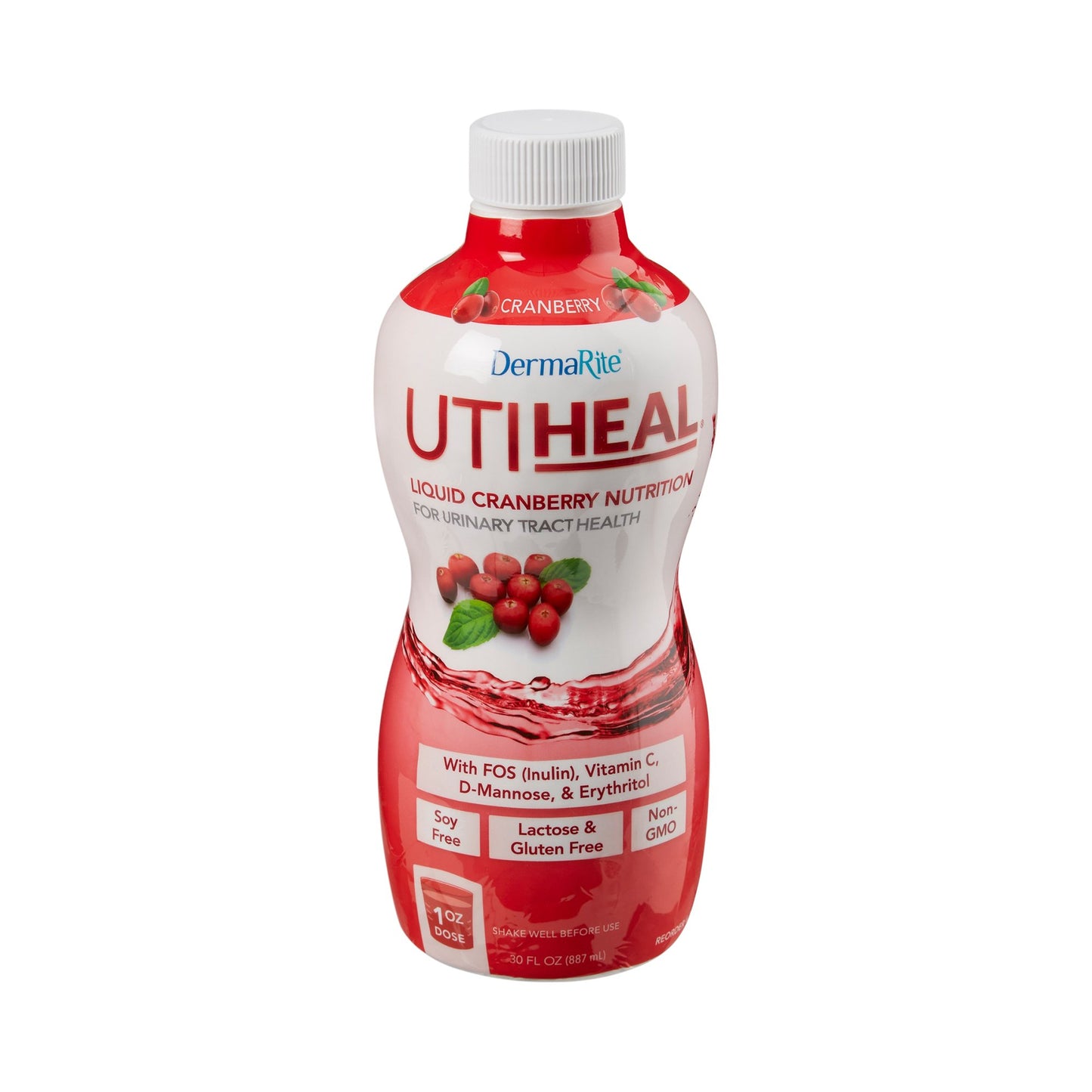 UTIHeal™ Oral Supplement Cranberry Flavor Liquid 30 oz. Bottle (956942_CS)