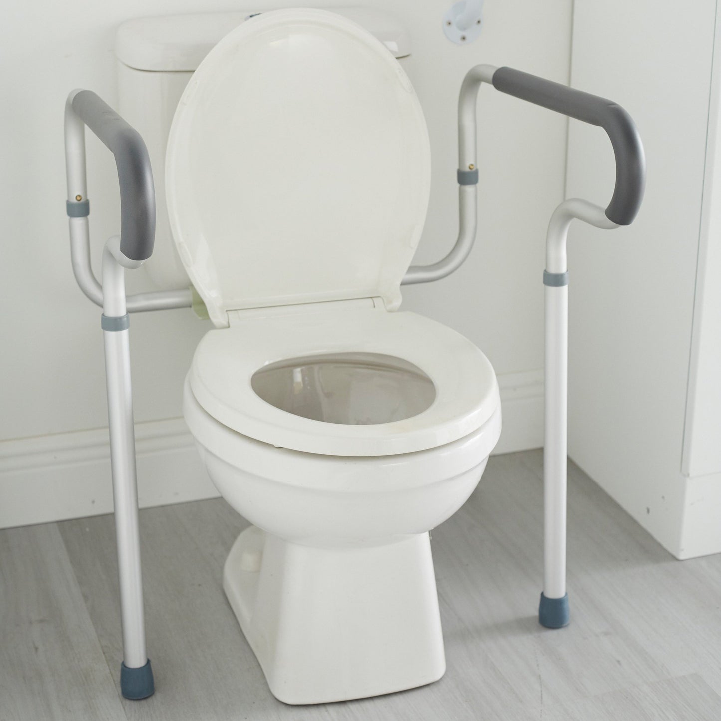 McKesson Toilet Safety Rail Gray Aluminum (1103368_EA)