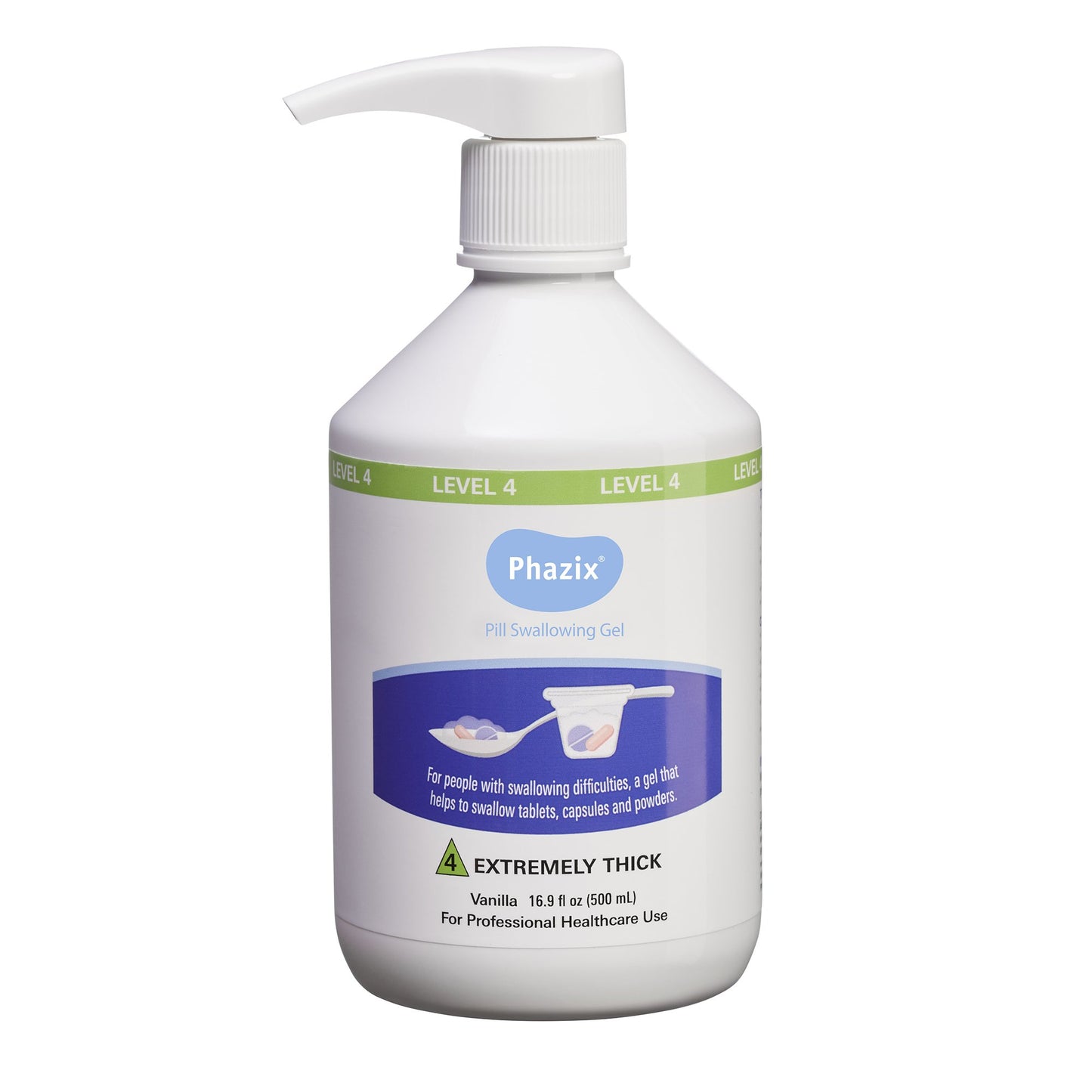 Phazix@Level 4 Swallowing Aid 500 mL Bottle (1130011_EA)