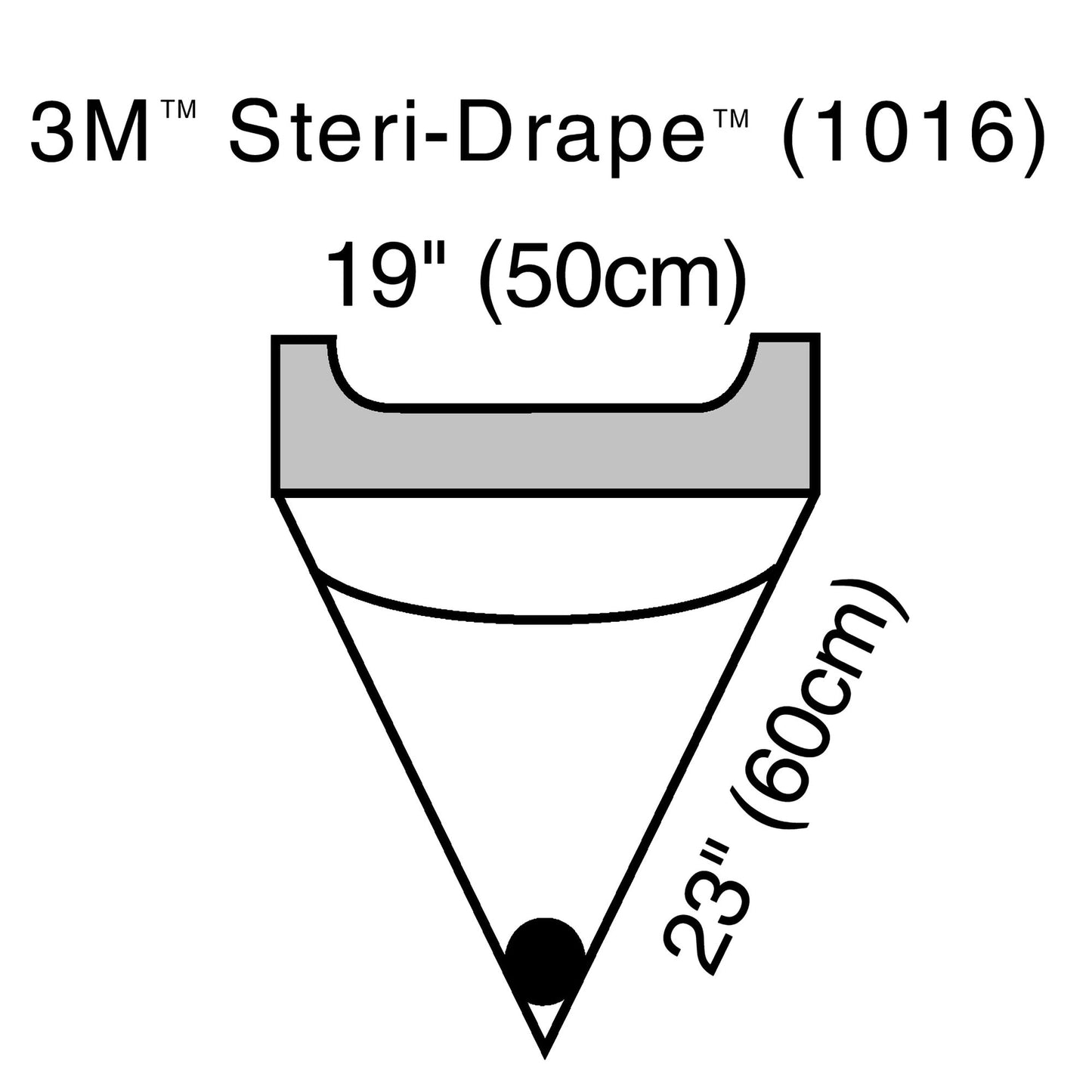 3M™ Steri-Drape™ Surgical Drape Irrigation Pouch 19 W X 23 L Inch Sterile (113533_EA)