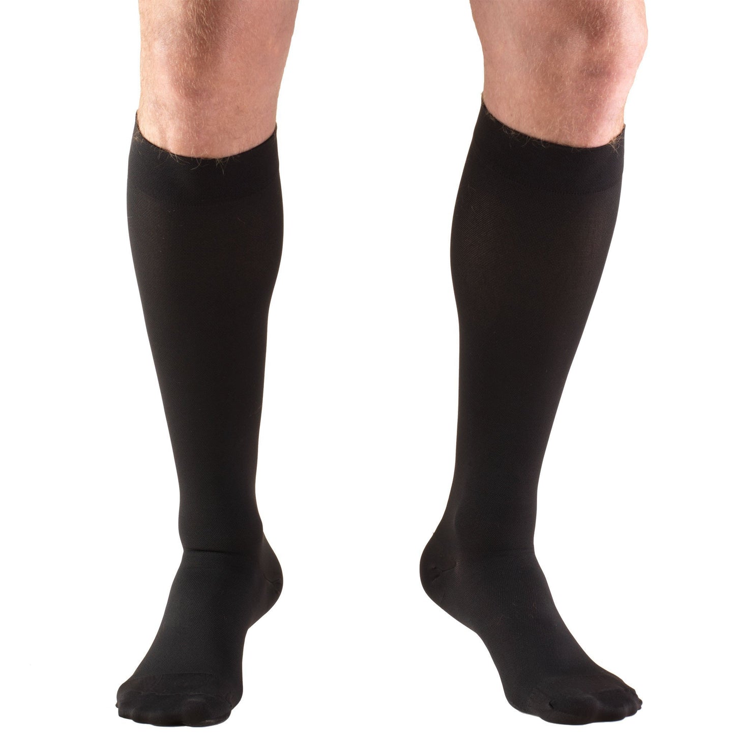 Truform® Compression Stocking Knee High 2X-Large Black Closed Toe (926306_EA)