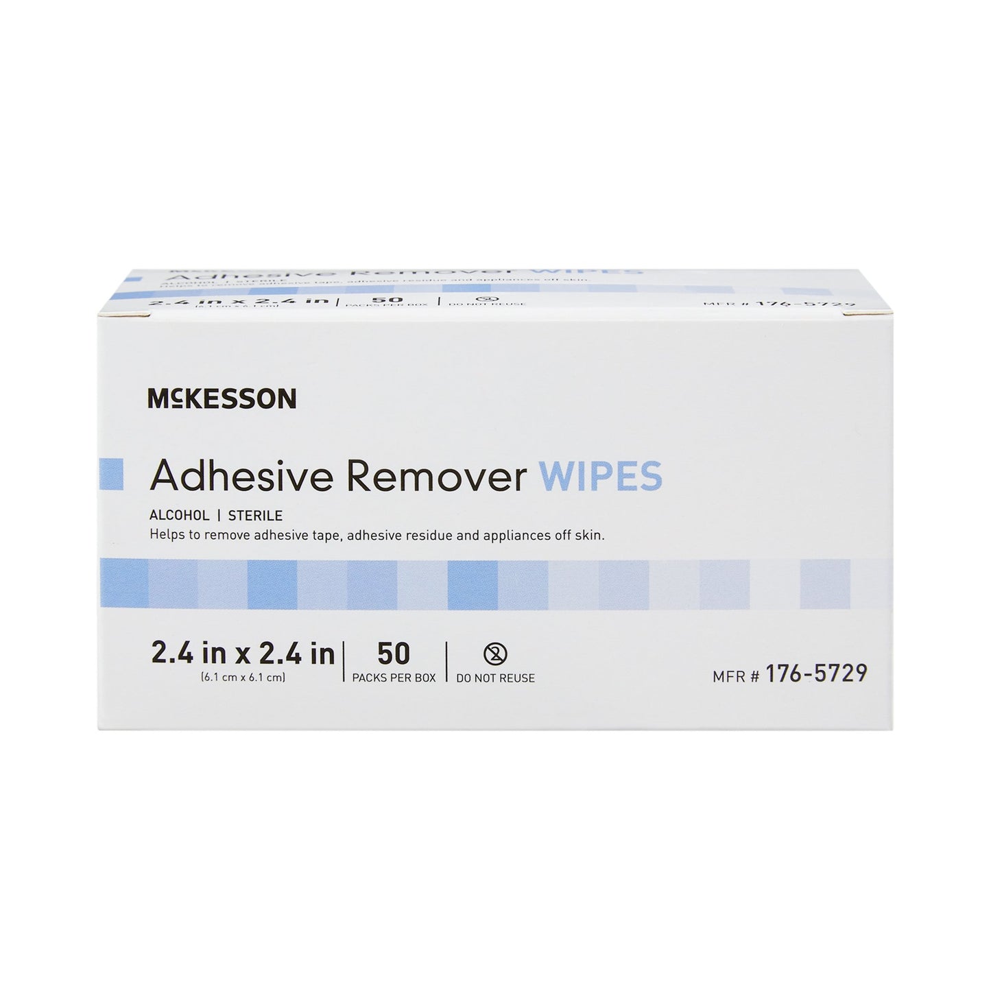 McKesson Adhesive Remover Wipe 50 per Box (1088821_CS)