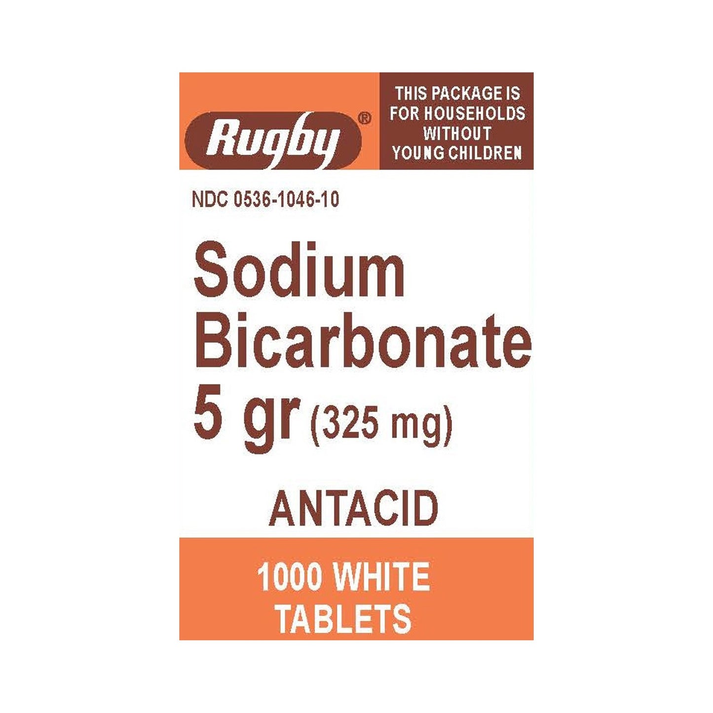 Major® Antacid 325 mg Strength Tablet 1000 per Bottle (981044_BT)