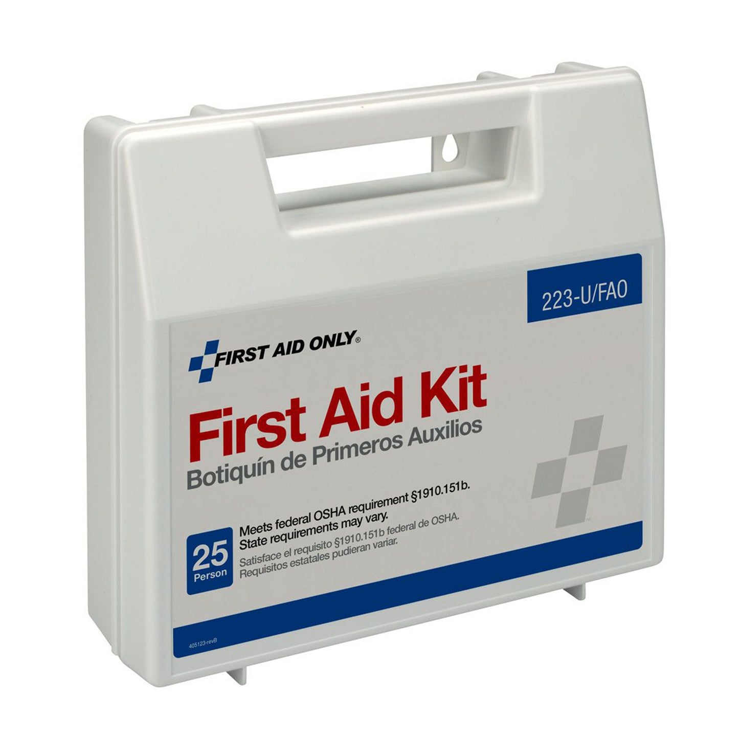 First Aid Only® First Aid Kit 25 Person Plastic Case (569353_CS)
