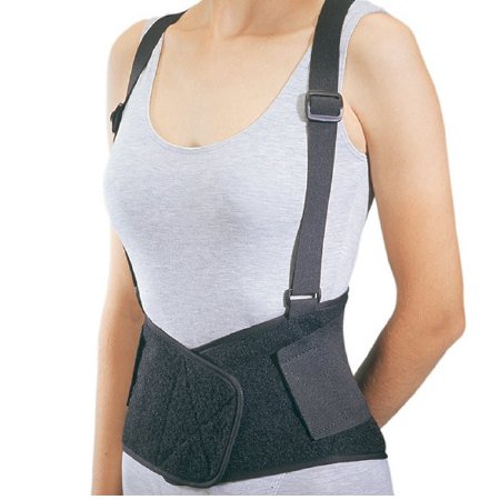 ProCare® Industrial Occupational Back Support Medium Hook and Loop Closure 30 to 36 Inch Waist Circumference 8 Inch Height Adult (279510_EA)