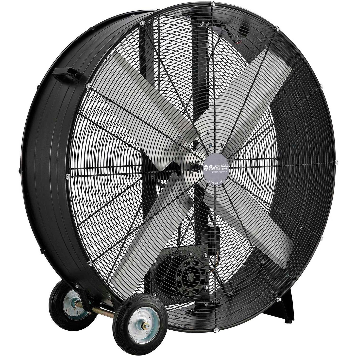 Global Industrial 42" Portable Drum Blower Fan, 17600 CFM, 1 HP, 1 Phase (WB600554)