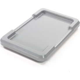 Global Industrial Gray Lid For Cross Stack And Nest Tote 25-1/8 x 16 x 8-1/2 (WB603002)
