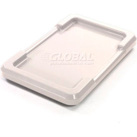 Global Industrial White Lid For Cross Stack And Nest Tote 25-1/8 x 16 x 8-1/2 (WB603003)