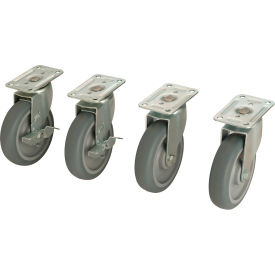 Global Industrial Caster Set (2 Swivel/2 Locking) (WB603088)