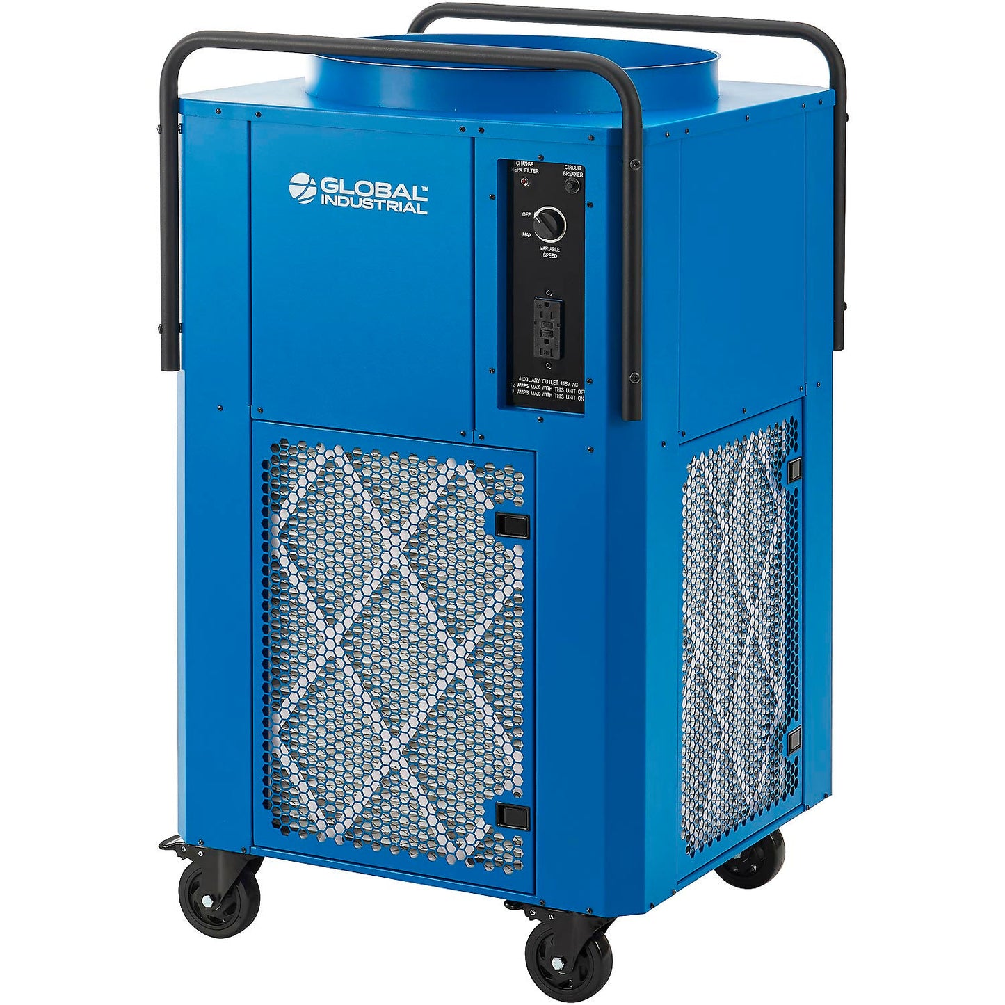 Global Industrial Commercial Air Scrubber & Negative Air Machine w/ HEPA Filtration, 3300 CFM (WB604153)