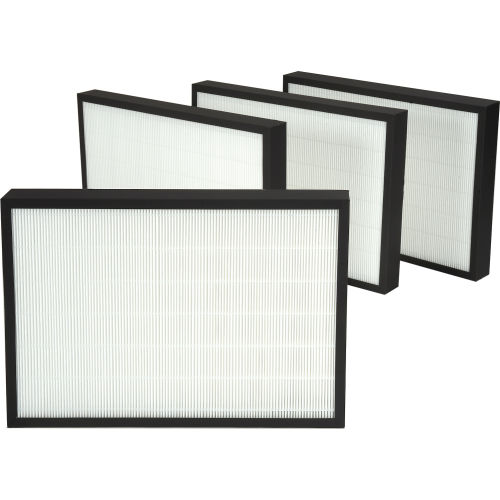 Global Industrial Replacement HEPA Filter for Commercial Air Purifier 604153, 4/Pack (WB604155)