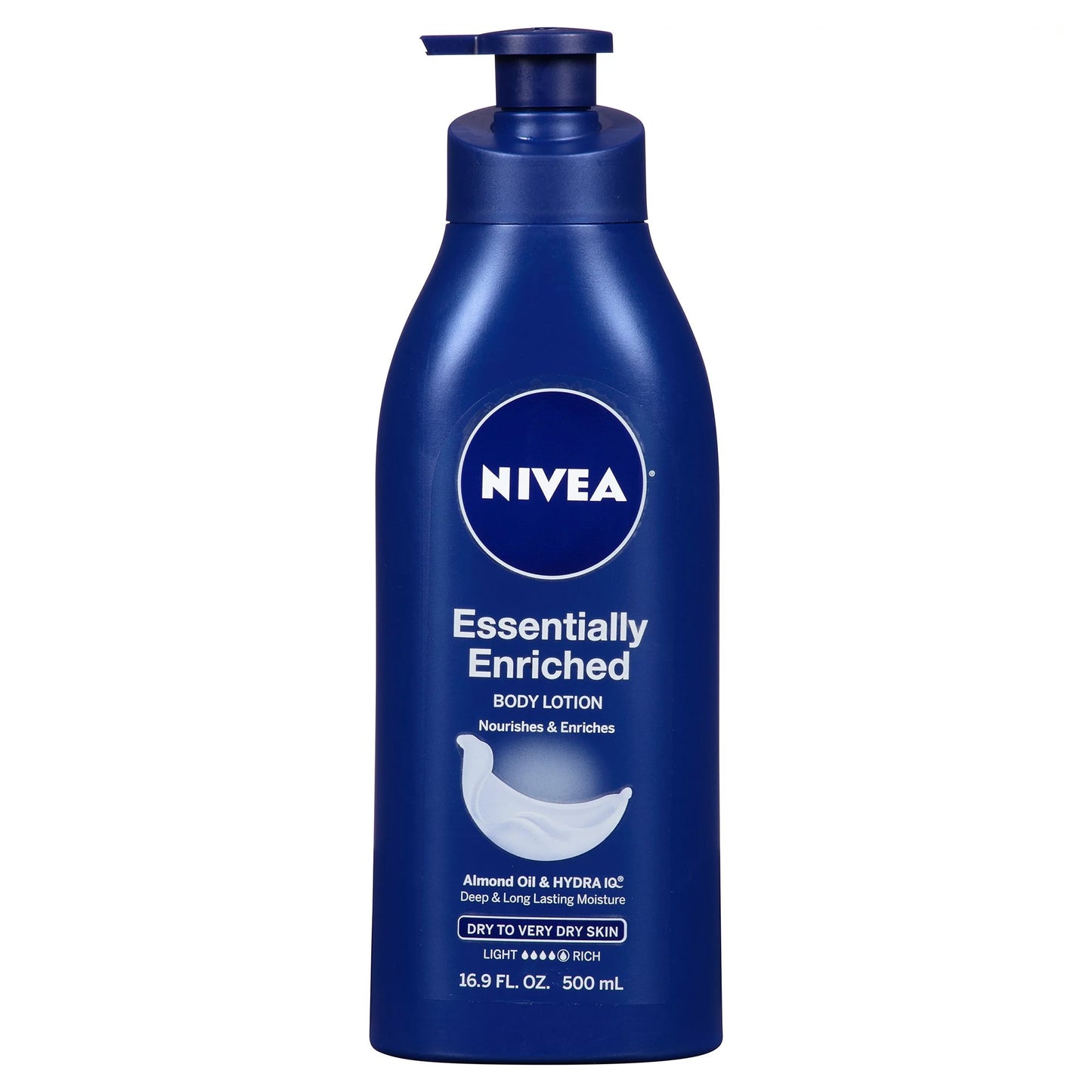 Nivea® Essentially Enriched Hand and Body Moisturizer 16.9 oz. Pump Bottle Scented Lotion (1231866_EA)