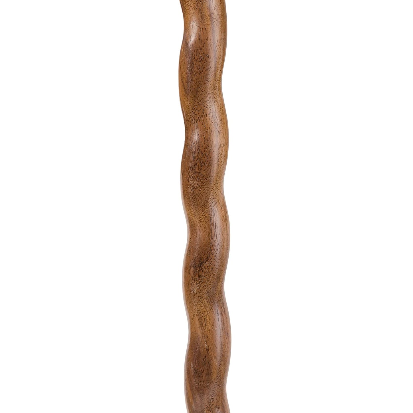 Brazos™ Twisted T-Handle Cane Wood 34 Inch Height Wood Grain (1229007_EA)