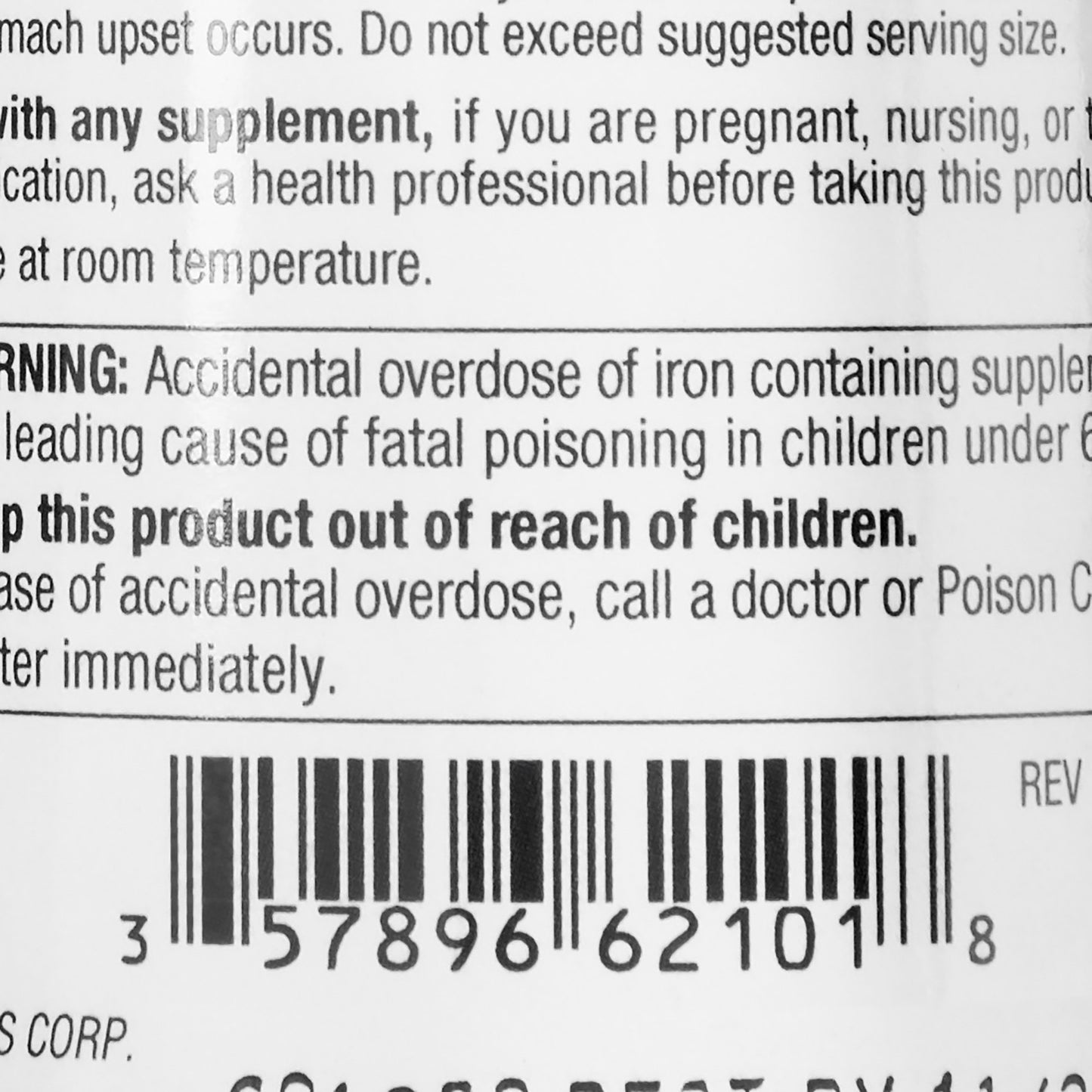 Geri-Care® Multivitamin Supplement with Minerals Tablet 100 per Bottle (633783_BT)