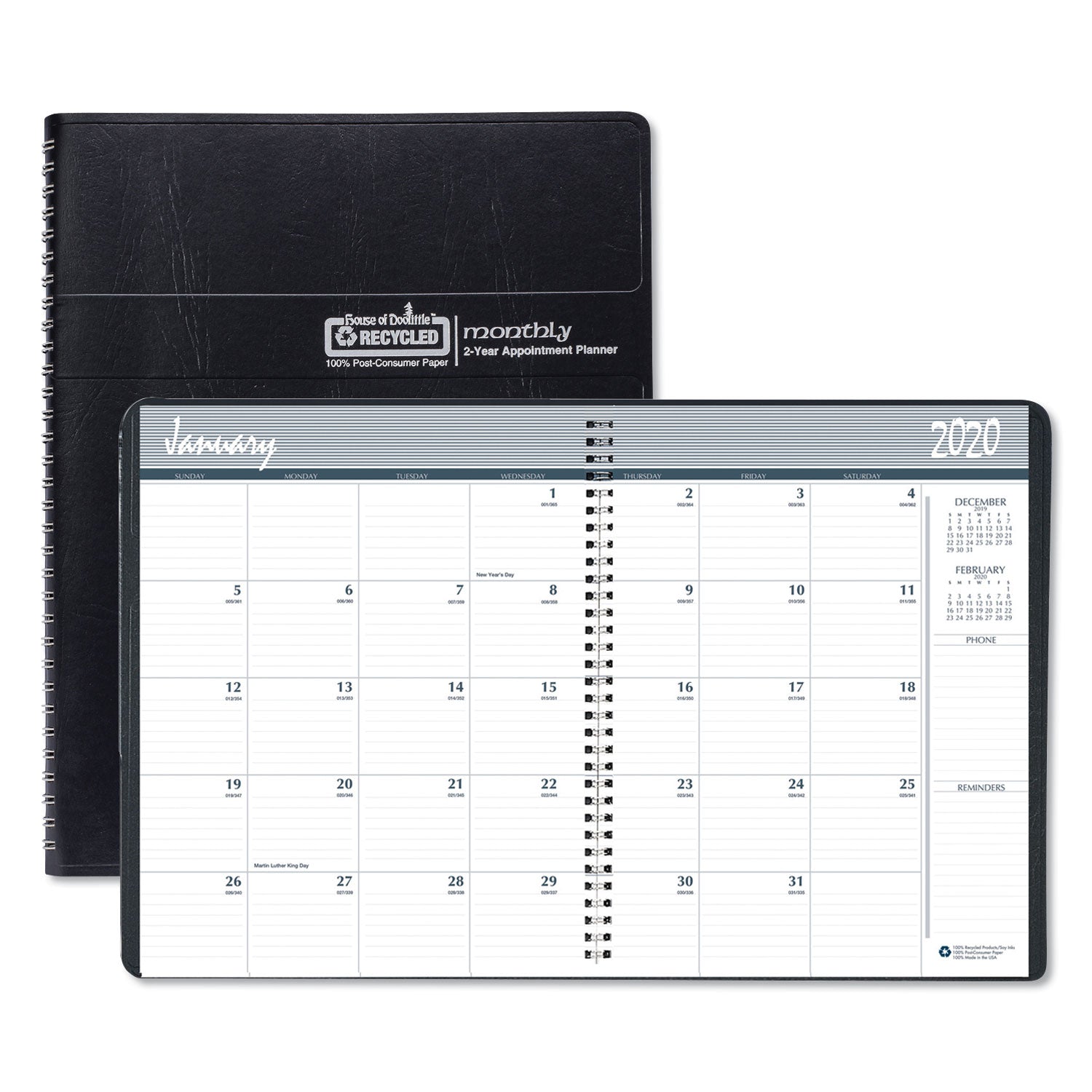 house-of-doolittle-recycled-two-year-monthly-planner-with-expense-logs-num-hod268002_1