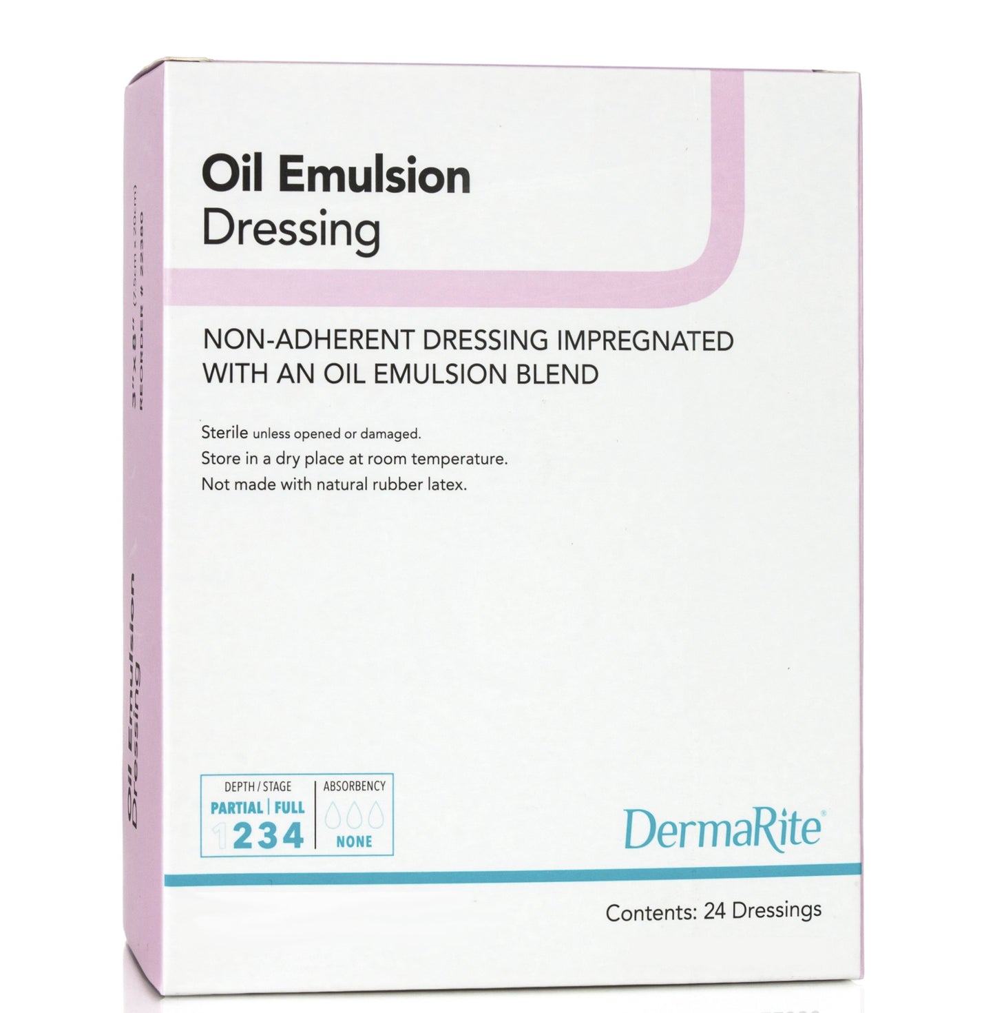 DermaRite® Oil Emulsion Impregnated Dressing Square 3 X 3 Inch Sterile (1123830_EA)