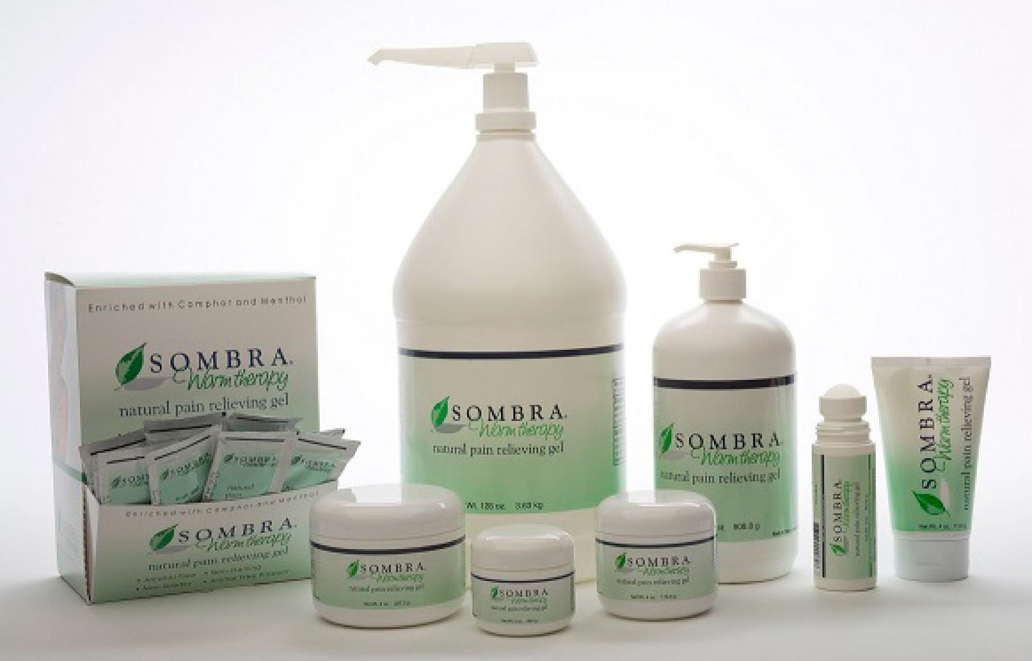 Sombra® Warm Therapy Topical Pain Relief 3% Strength Camphor / Menthol / Capsaicin Topical Gel 4 oz. (890030_EA)