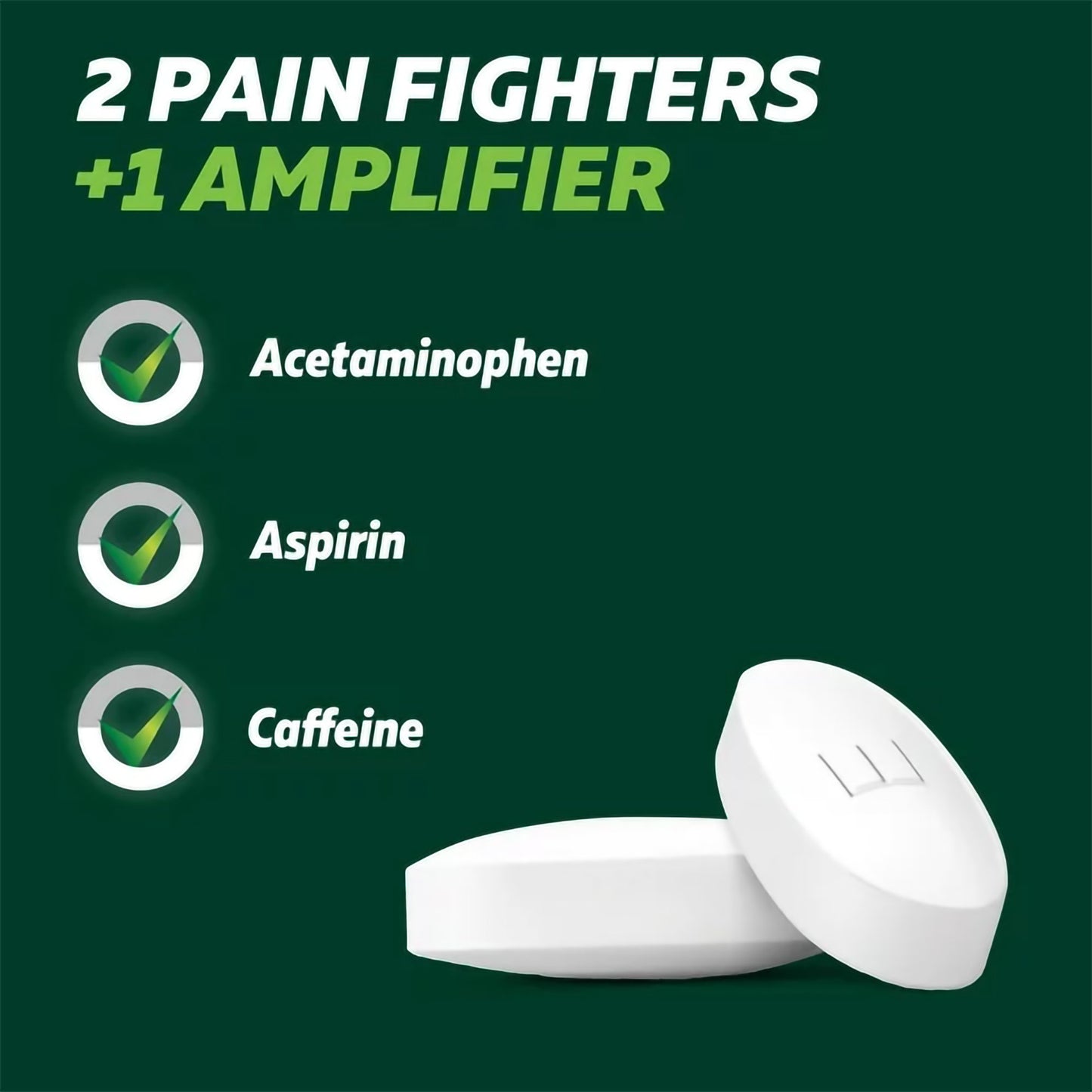 Excedrin® Extra Strength Pain Relief 250 mg - 250 mg - 65 mg Strength Acetaminophen / Aspirin / Caffeine Capsule 100 per Bottle (1261057_BT)