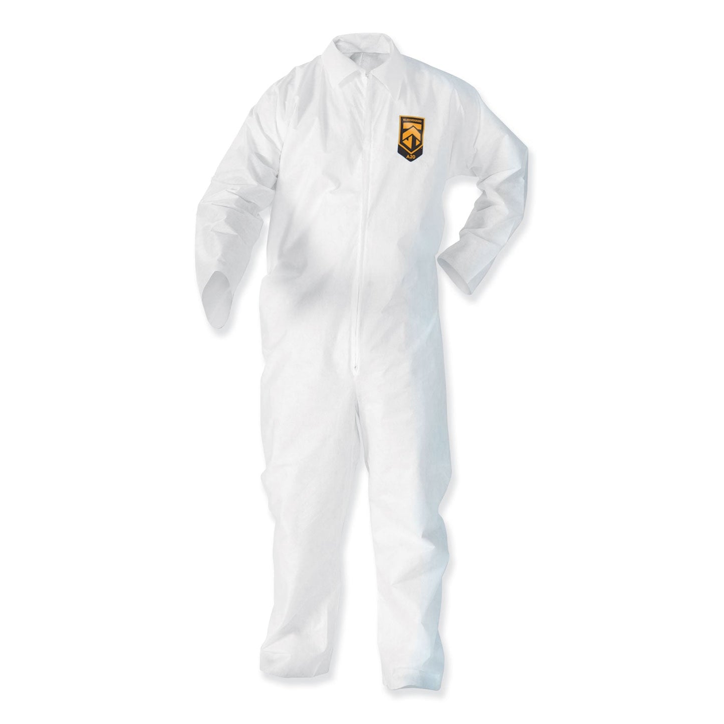 kleenguard™-a35-liquid-and-particle-protection-coveralls-zipper-front-elastic-wrists-and-ankles-3x-large-white-25-carton-ans38932_1