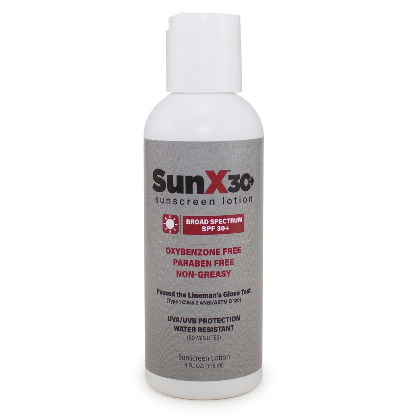 SunX® 30+ Sunscreen SPF 30 Lotion 4 oz. Bottle (1113336_EA)