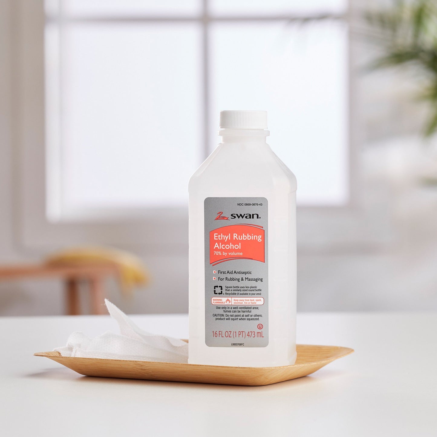 McKesson Antiseptic Ethyl Alcohol Liquid 16 oz. Bottle (1106848_CS)