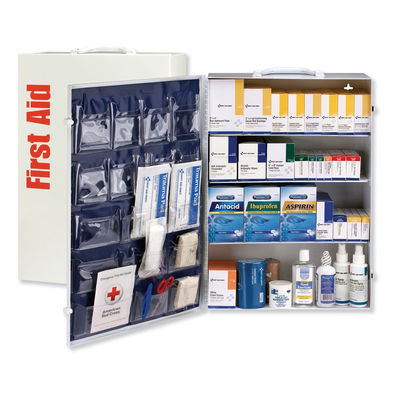 first-aid-only-ansi-class-b-4-shelf-first-aid-station-with-medications-num-fao90576_1