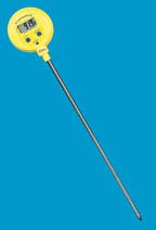 Fisherbrand™ Traceable® Digital Water-Resistant Thermometer Fahrenheit / Celsius -58° to +572°F (-50° to +300°C) Stainless Steel Probe Free-standing Battery Operated (562802_EA)