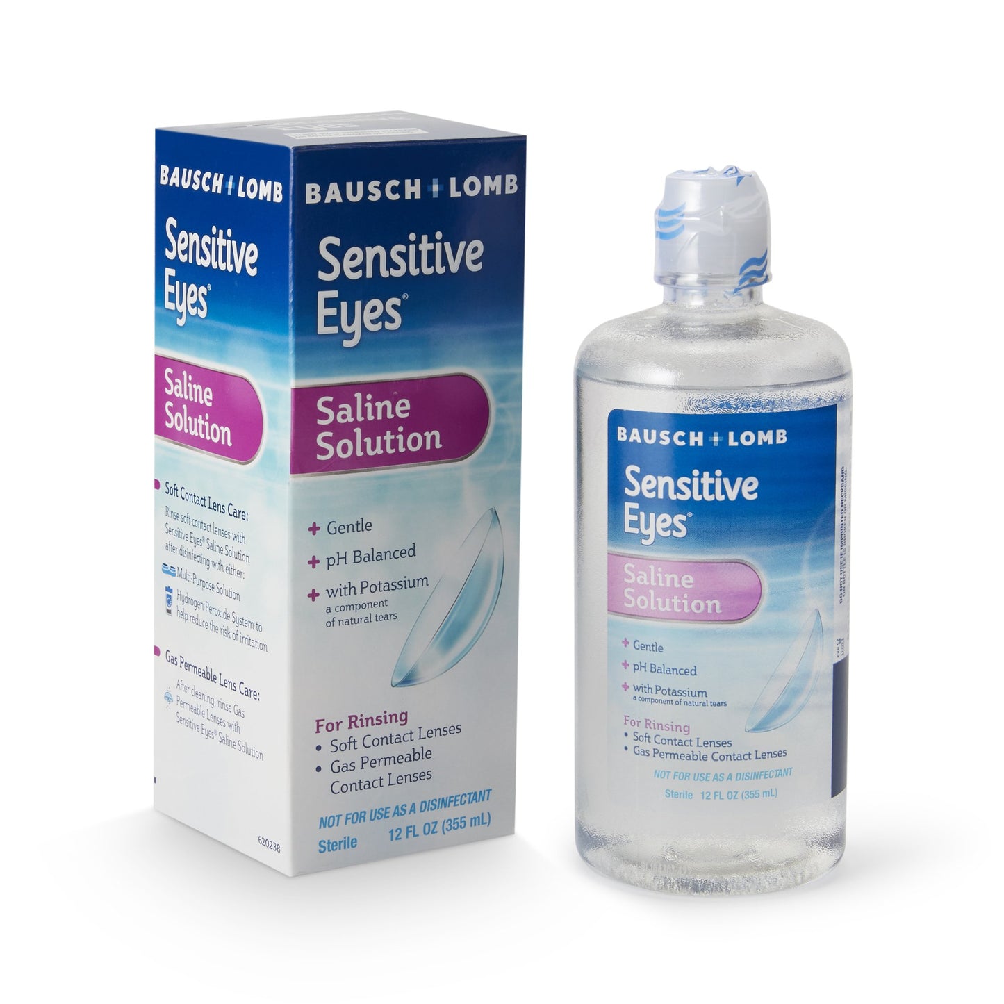 Sensitive Eyes® Plus Contact Lens Solution 12 oz. Solution (640647_EA)