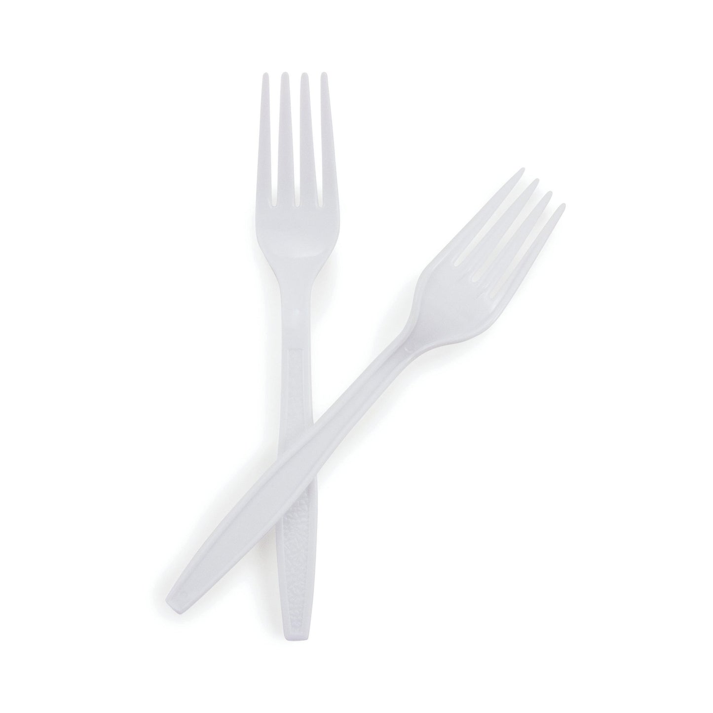 McKesson Fork Heavy Weight White Polypropylene (959242_CS)
