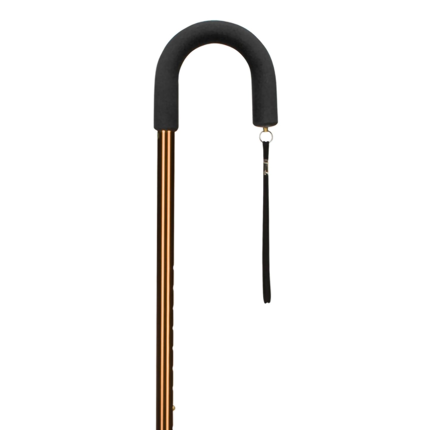 DMI Round Handle Cane Aluminum 30 to 39 Inch Height Bronze (1237848_EA)