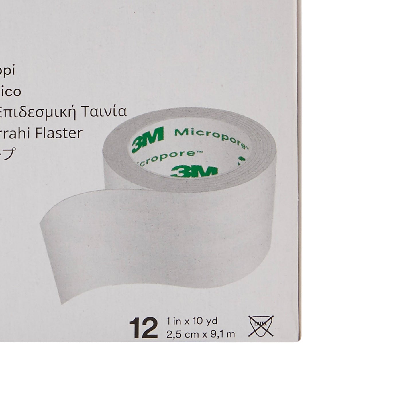 3M™ Micropore™ Medical Tape White 1 Inch X 10 Yard Paper NonSterile (5767_CS)