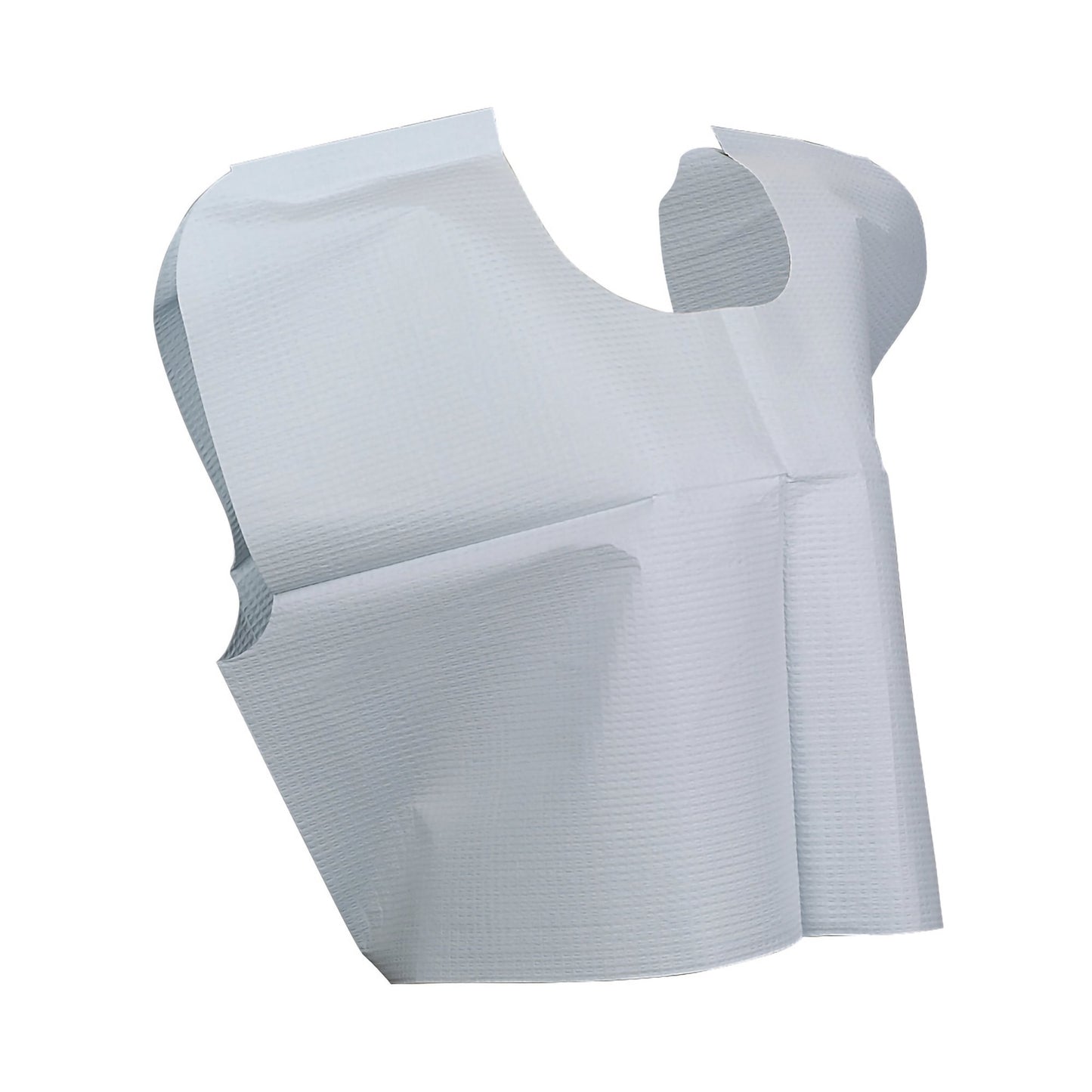 McKesson Exam Cape Blue One Size Fits Most Front / Back Opening Without Closure Unisex Disposable (147712_CS)
